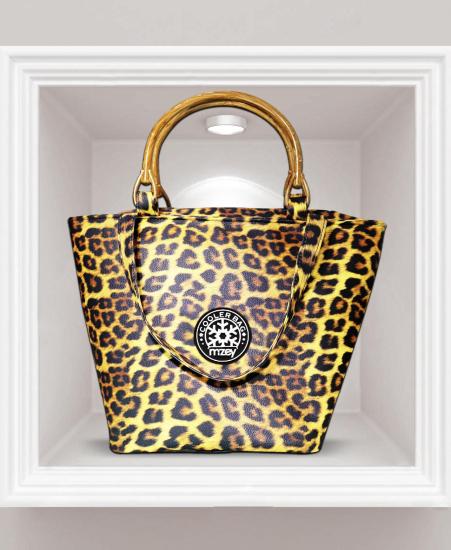 バッグ Mirei MİZEY MAVİ YILAN DERİSİ DESENLİ COOLERBAG (SOĞUTUCU SIRT ÇANTASI